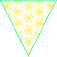 Load image into Gallery viewer, Mini Pennants | Hello! Sunshine | UPRINT | Schoolgirl Style