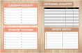 Load image into Gallery viewer, Planner and Organize | Neutral | Simply Stylish Boho Rainbow | UPRINT | Schoolgirl Style