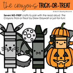 Halloween Craft The Crayons Trick or Treat Activities | Printable Classroom Resource | Miss M's Reading Reading Resources