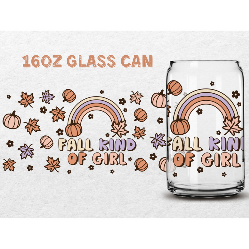 Fall Kind Of Girl | Glass Can | Crafting by Mayra | Hey, TEACH!
