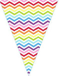 Load image into Gallery viewer, Simple and Stylish Chevron Chic Rainbow Brite Stripe