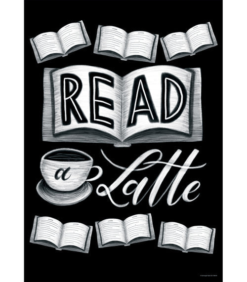 'Read a Latte' Poster|IUPRINT – Schoolgirl Style