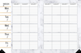 Load image into Gallery viewer, Planner and Organizer | Simply Boho | UPRINT | Schoolgirl Style