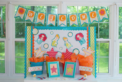 Welcome Banner | By The Sea | UPRINT | Schoolgirl Style
