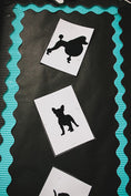 Load image into Gallery viewer, 5x7 Dog Silhouettes | Dog Dayz | UPRINT | Schoolgirl Style