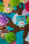 Bright Owl Editable Cut Outs | Bright Owls | UPRINT | Schoolgirl Style