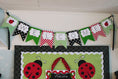 Load image into Gallery viewer, Welcome Banner Lovely Ladybugs by UPRINT