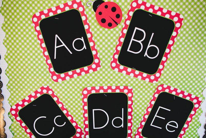 Print Alphabet Letters Lovely Ladybugs by UPRINT