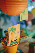 Load image into Gallery viewer, Palm Tree Table Signs Luau by UPRINT