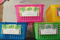 Load image into Gallery viewer, Book Basket Labels Luau by UPRINT