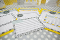 Load image into Gallery viewer, Yellow & Gray Stationary Set | Neutral Classroom Decor | UPRINT | Schoolgirl Style