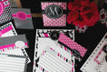 Load image into Gallery viewer, Stationary Set | Hot Pink & Black | UPRINT | Schoolgirl Style