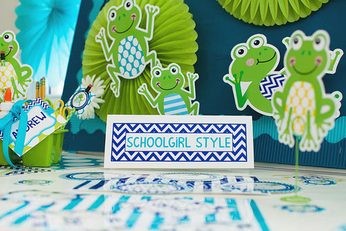 Nameplate Frogs by UPRINT
