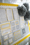 Load image into Gallery viewer, Yellow & Gray Classroom Decor Bundle | Neutral Classroom Decor | UPRINT | Schoolgirl Style
