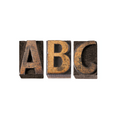 Load image into Gallery viewer, Industrial Chic Bulletin Board Letters 4 Inch by UPRINT