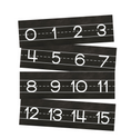 Load image into Gallery viewer, Industrial Chic Number Line 0-120 by UPRINT