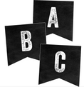 Load image into Gallery viewer, Industrial Chic Alphabet Banner Letters by UPRINT