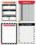 Load image into Gallery viewer, Planner and Organizer | Black, White and Stylish Brights | UPRINT | Schoolgirl Style