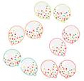 Load image into Gallery viewer, Balloon Cut Outs | Black, White and Stylish Brights Confetti | UPRINT | Schoolgirl Style
