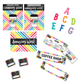 Load image into Gallery viewer, "Bright and Brew-tiful" Full UPRINT Bundle | Printable Classroom Decor | Teacher Classroom Decor | Schoolgirl Style