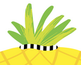 Load image into Gallery viewer, Close to Home - Close to Heart Custom Pineapple Door Topper by UPRINT