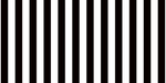 Simply Stylish Tropical Stripe Black & White 48X12 Primer Bulletin Board Paper by Pacon