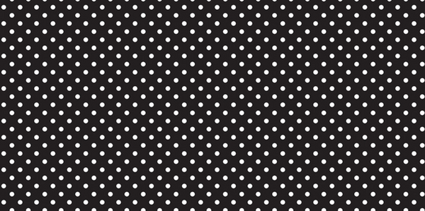 Fadeless Bulletin Board Art Paper Classic Dots-black & White | 48x12' | 1 Roll