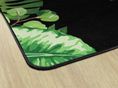 Load image into Gallery viewer, Greenery on Black Classroom Rug by Schoolgirl Style