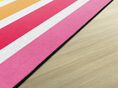 Load image into Gallery viewer, Bright Striped Rainbow Classroom Rug by Schoolgirl Style