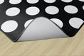 Load image into Gallery viewer, Black & White Polka Dot Classroom Rug by Schoolgirl Style
