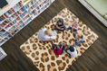 Load image into Gallery viewer, Safari Leopard Spot Neutral Classroom Rug by Schoolgirl Style