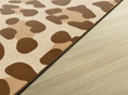 Load image into Gallery viewer, Safari Leopard Spot Neutral Classroom Rug by Schoolgirl Style