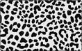 Load image into Gallery viewer, Safari Black on White Leopard Print Classroom Rug by Schoolgirl Style