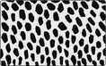 Load image into Gallery viewer, Black and White Safari Dot Classroom Rug by Flagship