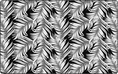 Load image into Gallery viewer, Black and White Fern Classroom Rug by Schoolgirl Style