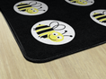 Load image into Gallery viewer, Bees Sit Spots Classroom Rug by Schoolgirl Style