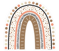 Load image into Gallery viewer, Door Toppers | Neutral | Simply Stylish Boho Rainbow | UPRINT | Schoolgirl Style