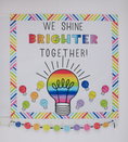 Load image into Gallery viewer, "Shine Brighter" Door Decor | Light Bulb Moments | UPRINT | Schoolgirl Style