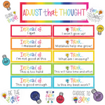 Light Bulb Moments "Adjust that Thought" Mini Bulletin Board Set by UPRINT