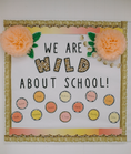 Load image into Gallery viewer, "WILD About School" Door Decor | Neutral| Simply Safari | UPRINT| Schoolgirl Style