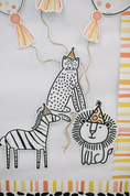 Load image into Gallery viewer, Birthday Bulletin Board Set | Neutral | Simply Safari | UPRINT | Schoolgirl Style