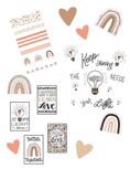 Load image into Gallery viewer, Boho Rainbow | Full Printable Classroom Decor Bundle