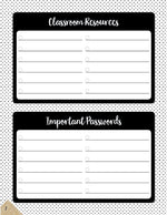 Planner and Organizer | Neutral Simply Stylish | UPRINT | Schoolgirl Style