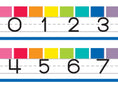 Load image into Gallery viewer, Rainbow Number Line | Hello Sunshine | UPRINT | Schoolgirl Style