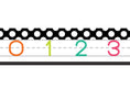 Load image into Gallery viewer, Number Line (Black) | Black, White and Stylish Brights | UPRINT | Schoolgirl Style