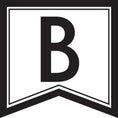 Load image into Gallery viewer, Banner Letters - Solid | Black, White and Stylish Brights | UPRINT | Schoolgirl Style
