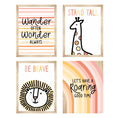 Load image into Gallery viewer, Mini Poster Set | Simply Safari | UPRINT | Schoolgirl Style