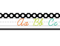 Load image into Gallery viewer, Alphabet Line Cursive (Black) | Black, White and Stylish Brights | UPRINT | Schoolgirl Style
