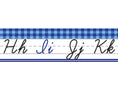 Load image into Gallery viewer, Alphabet Line Cursive | Southern Charm | UPRINT | Schoolgirl Style