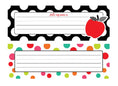 Load image into Gallery viewer, Nameplates | Black, White and Stylish Brights | UPRINT | Schoolgirl Style